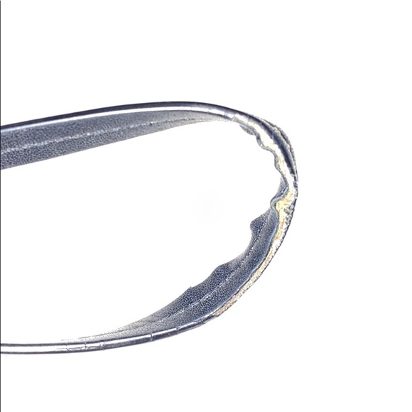 Coach Black & Silver Lorax Kiss Lock Wristlet - Picture 10 of 11